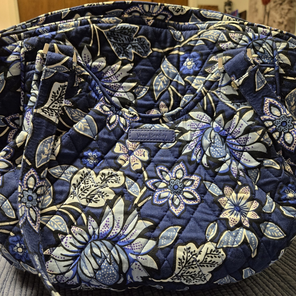 Vera Bradley Blue Floral Women's Bag